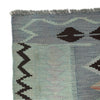 Hand Knotted Overdye Dhurrie 3' 11" x 5' 6" (ft) - No. B29235