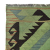 Overdyed Kilim 4' 1" x 5' 11" (ft) - No. B29238