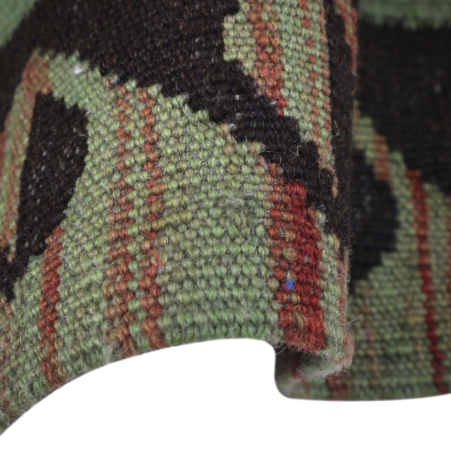 Overdyed Kilim 4' 1" x 5' 11" (ft) - No. B29238