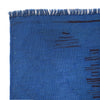 Blue Color Overdyed Kelim 3' 11" x 5' 8" (ft) - No. B29239