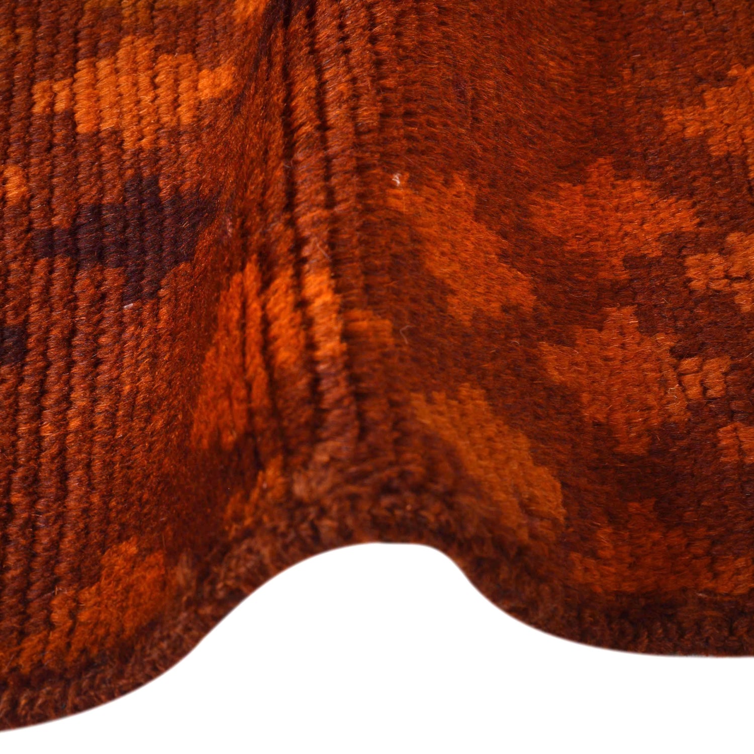 Hand Knotted Overdyed Rug 3' 1" x 4' 6" (ft) - No. B29241