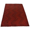 Overdyed Rug 3' 4" x 4' 9" (ft) - No. B29249