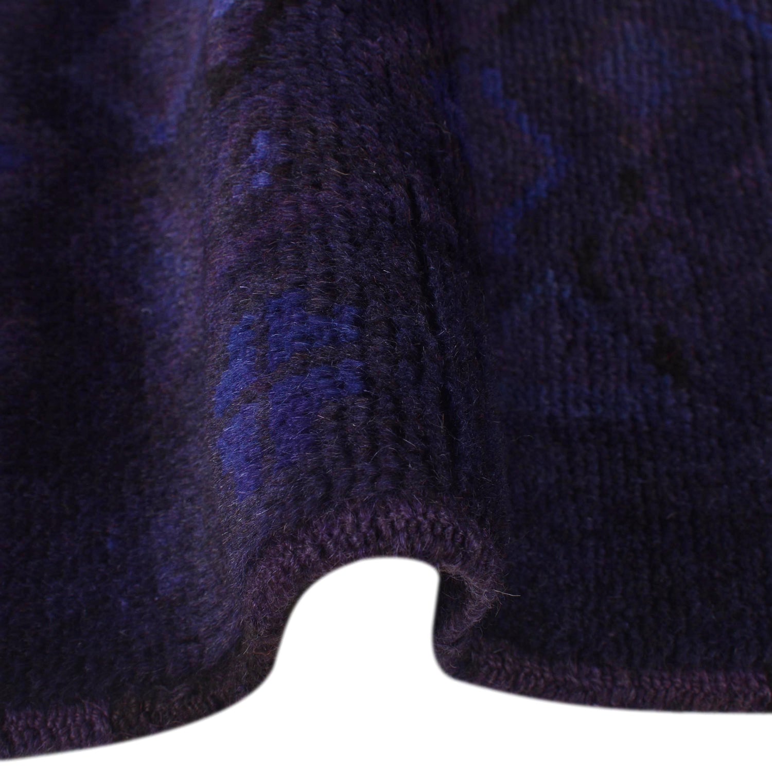 Handmade Overdyed Rug 3' 4" x 4' 9" (ft) - No. B29250