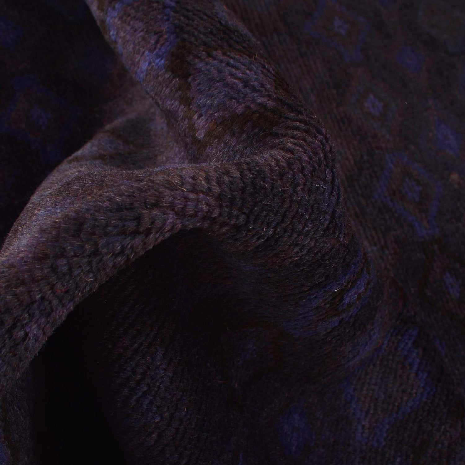 Handmade Overdyed Rug 3' 4" x 4' 9" (ft) - No. B29250