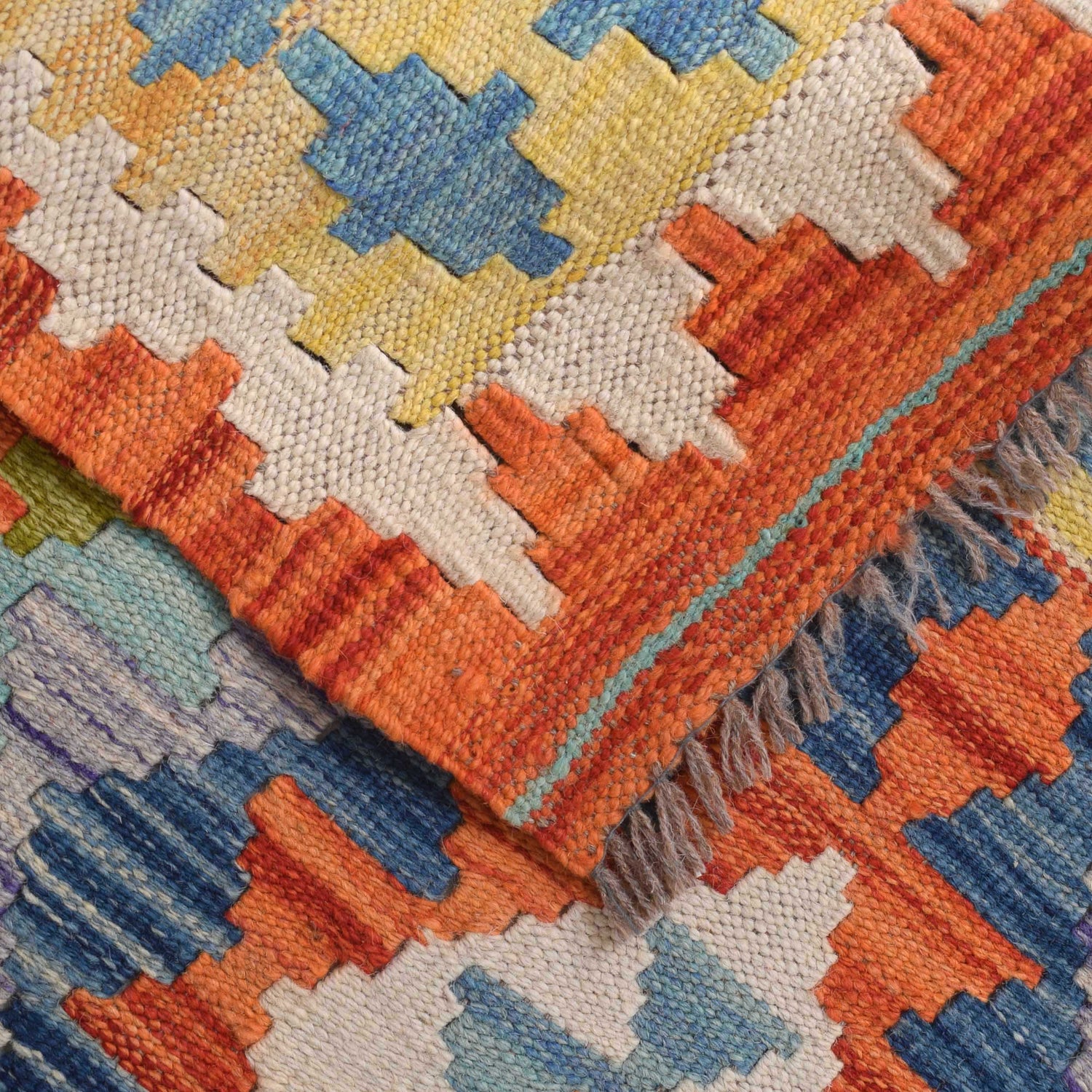 Vegetable Kilim Runner 2' 5" x 6' 3" (ft)- No. B29370