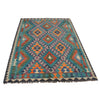 Handmade Vegetable Kilim 4' 2" x 5' 9" (ft) - No. B29384