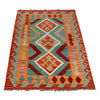 Handmade Vegetable Kilim 2' 7" x 3' 11" (ft) - No. B29395