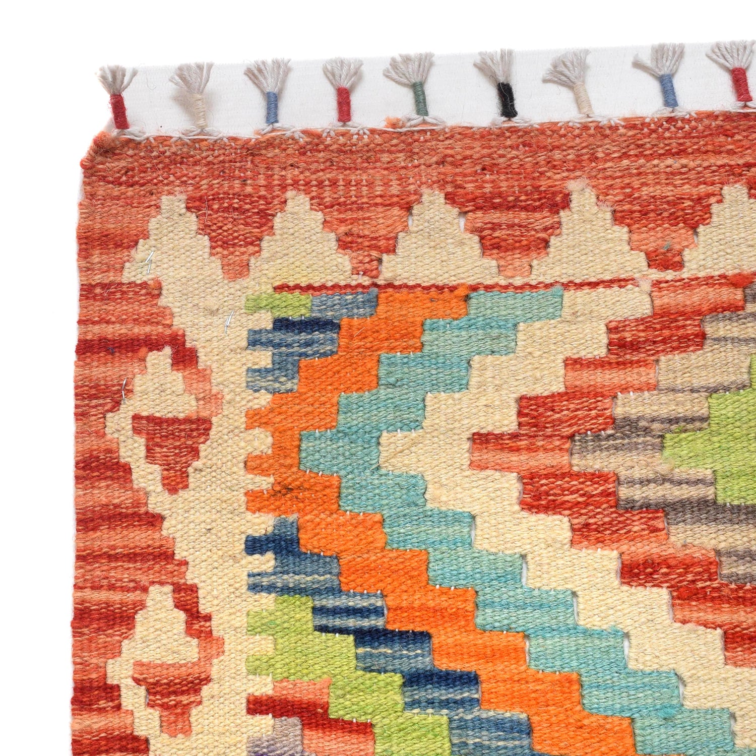 Vegetable Kilim Runner 2' 3" x 6' 4" (ft)- No. B29720