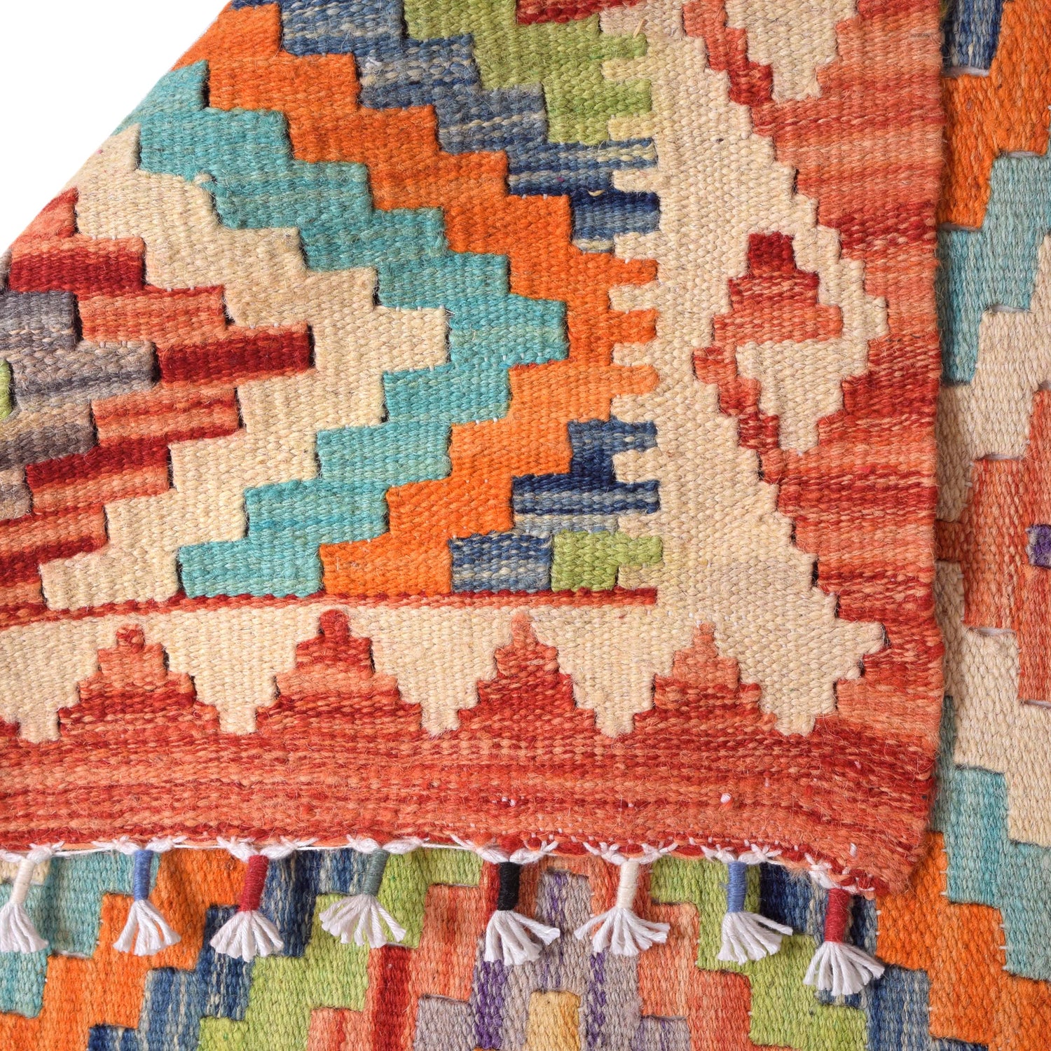 Vegetable Kilim Runner 2' 3" x 6' 4" (ft)- No. B29720