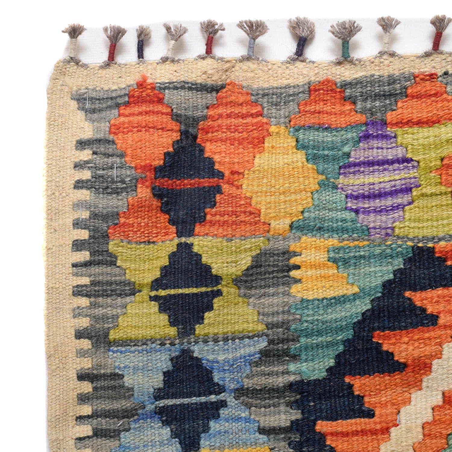 Vegetable Kelim Runner 2' 6" x 6' 5" (ft)- No. B29721