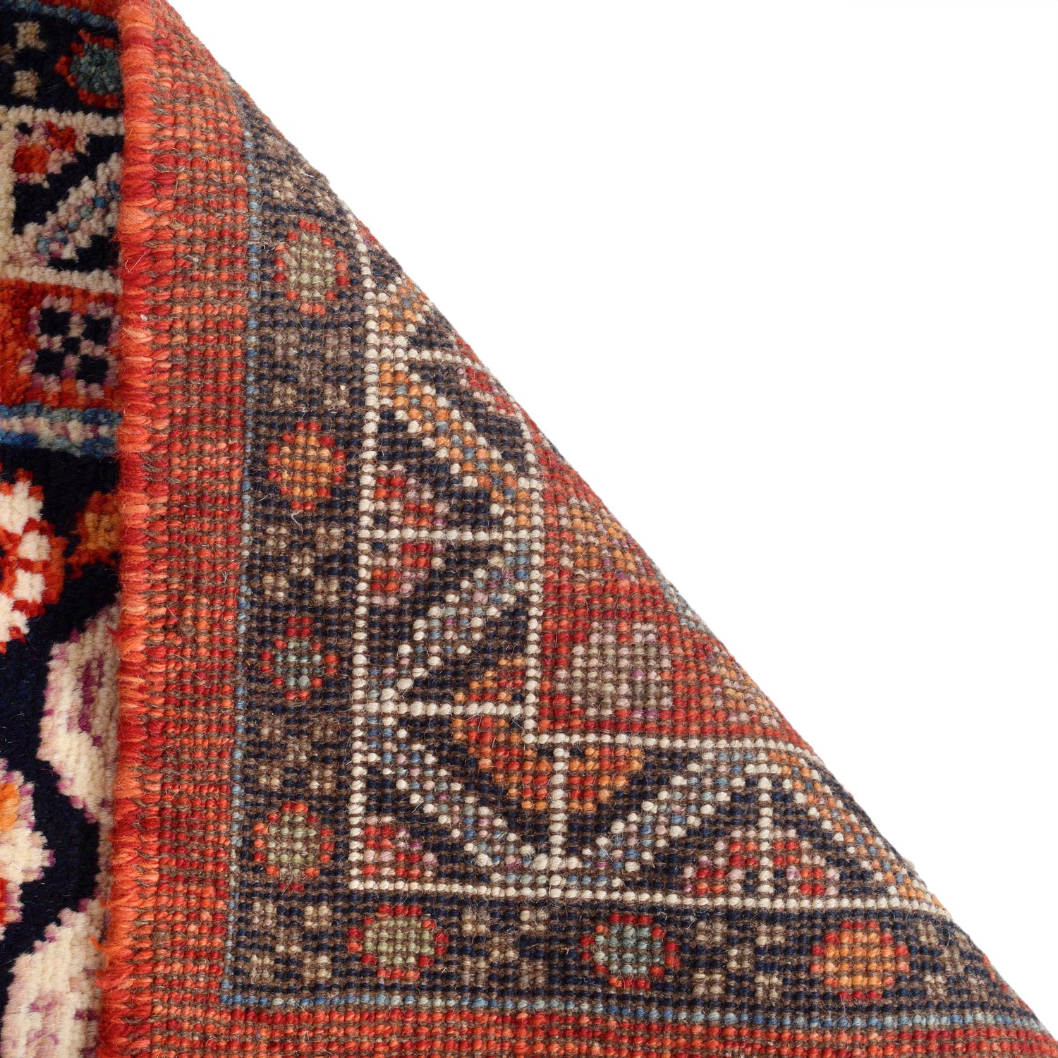 Red Color Shirazi Rug 5' 7" x 7' 7" (ft) - No. B29780