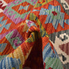 Handmade Vegetable Kilim 2' 8" x 9' 9" (ft) - No. B29813