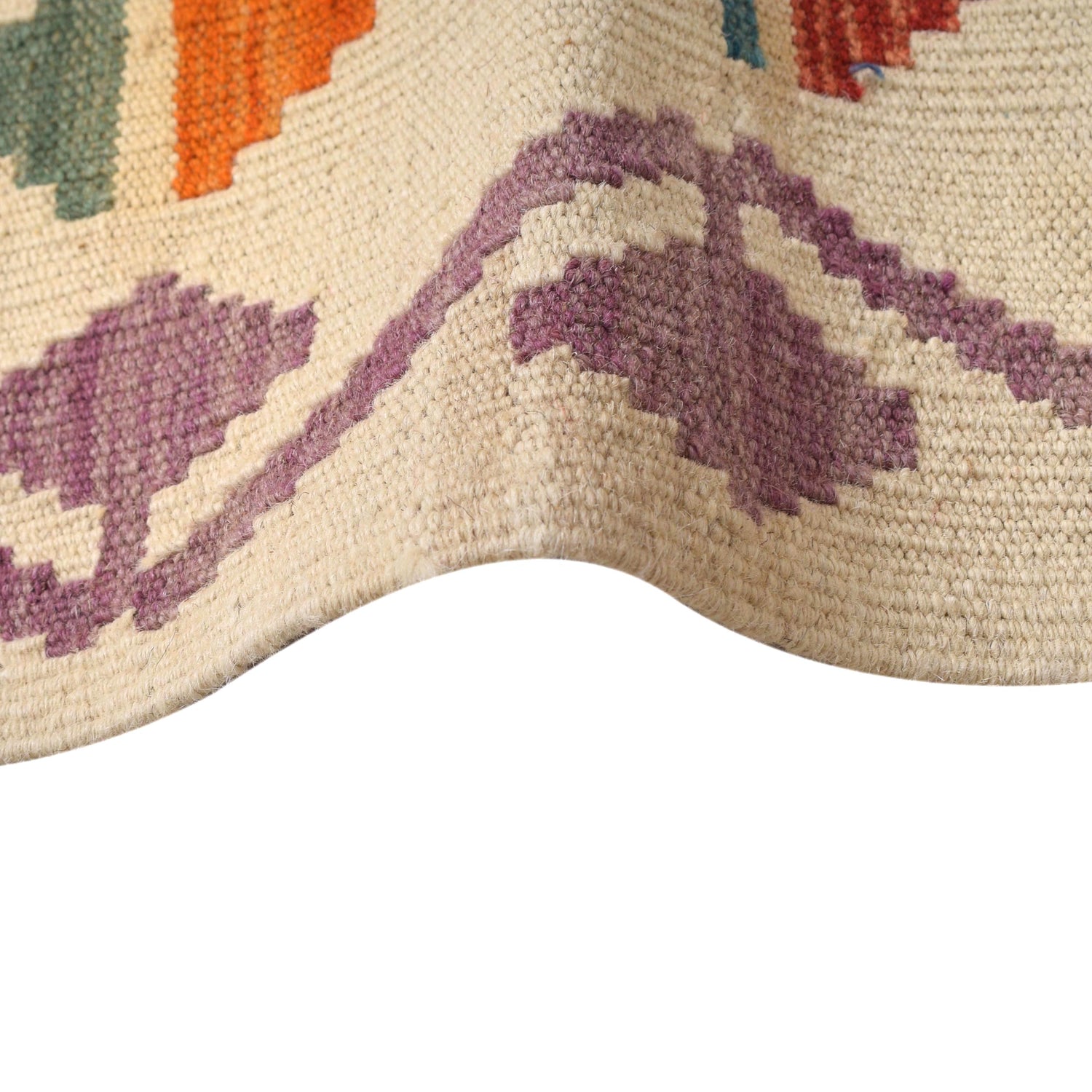 Handmade Vegetable Kelim 5' 9" x 7' 10" (ft) - No. B29989