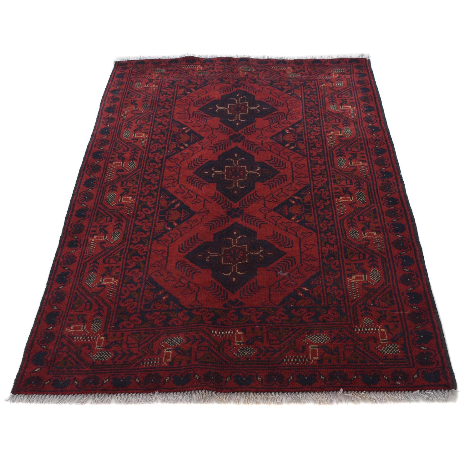 Oriental Khal Mohammadi Rug 3' 4" x 4' 10" (ft) - No. B30054