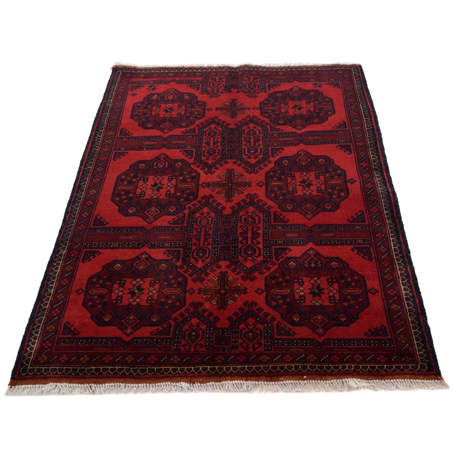 Handmade Khal Mohammadi Rug 3' 5" x 5' 1" (ft) - No. B30056