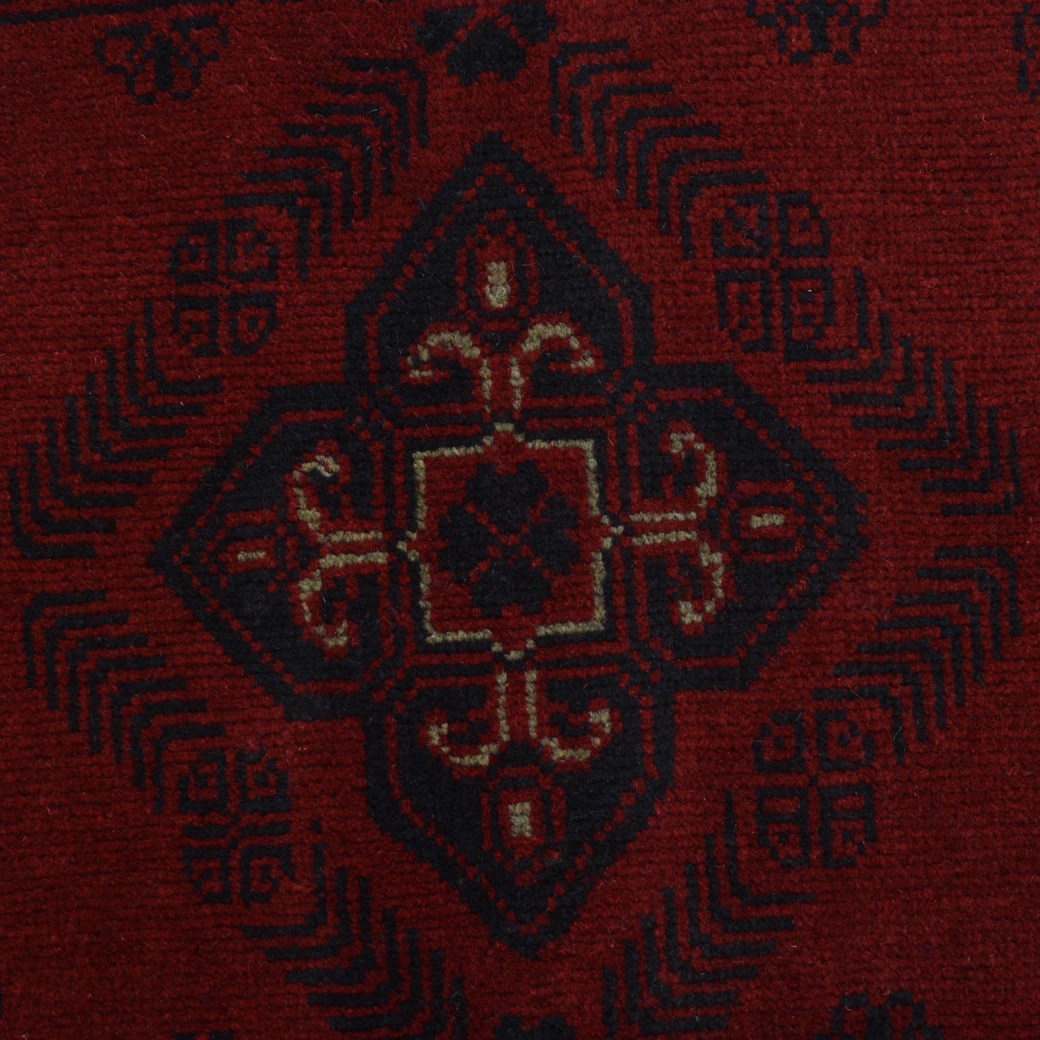 Red Khal Mohammadi Rug 3' 7" x 4' 6" (ft) - No. B30058