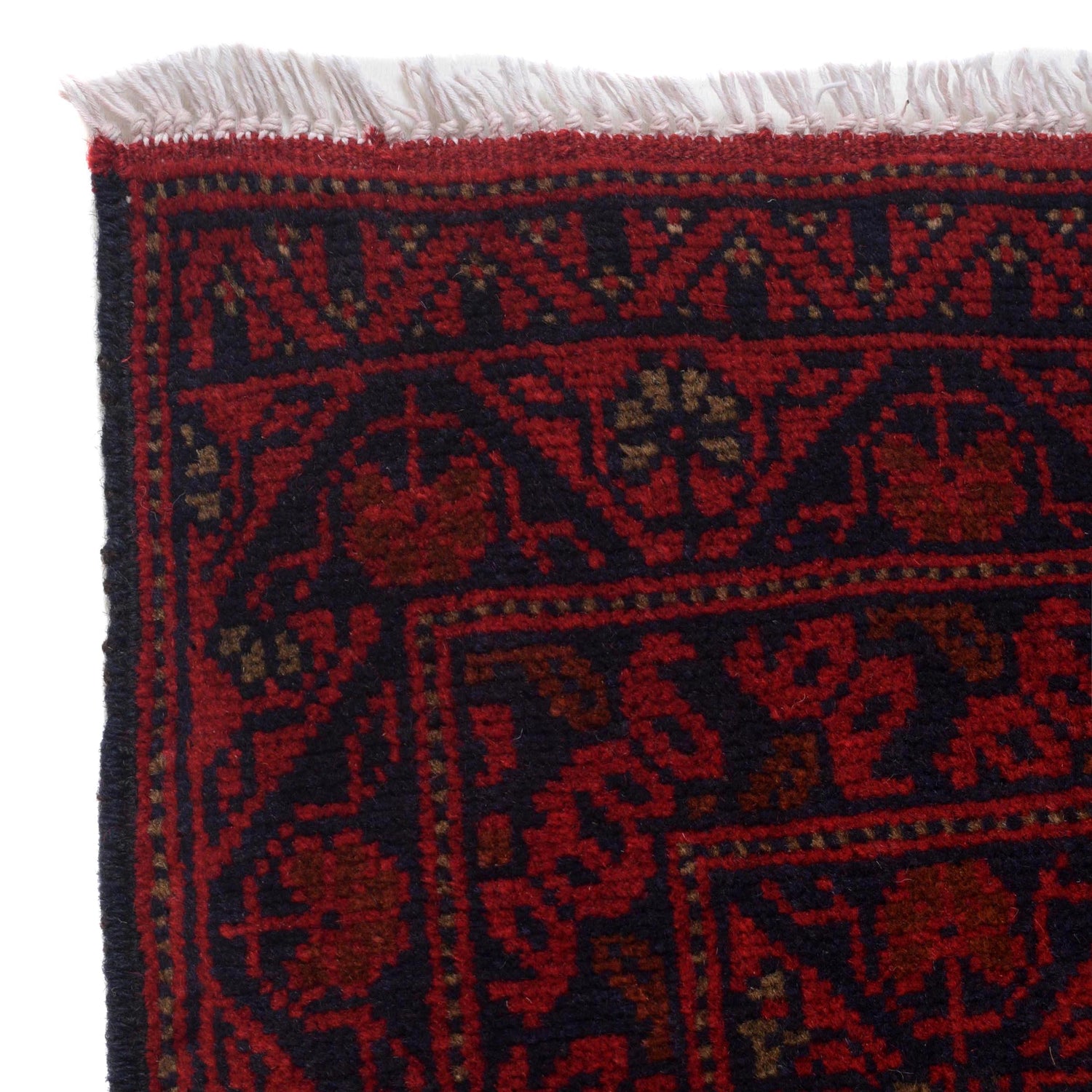 Red Color Khal Mohammadi Carpet 4' 10" x 6' 5" (ft) - No. B30060