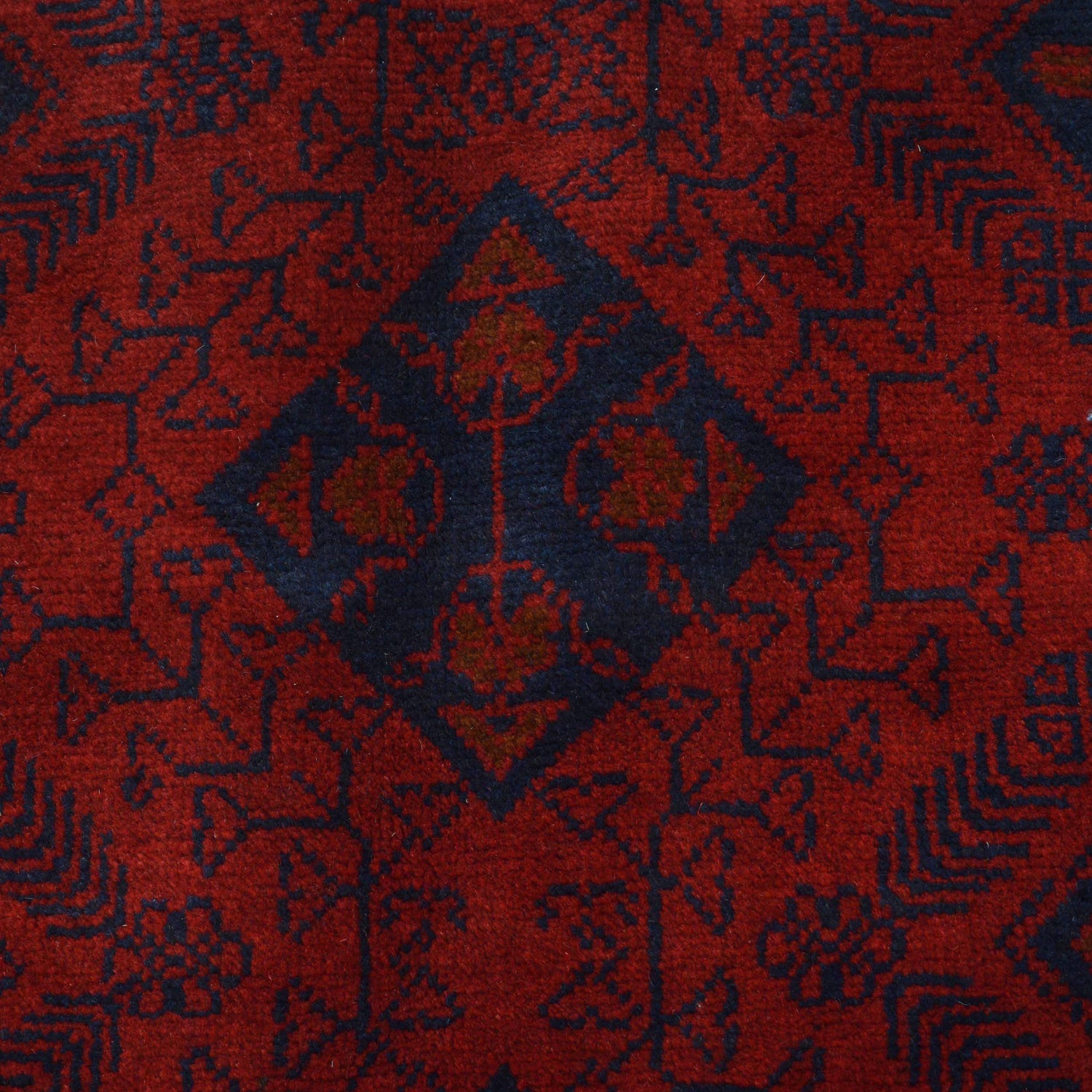 Red Color Khal Mohammadi Carpet 4' 10" x 6' 5" (ft) - No. B30060