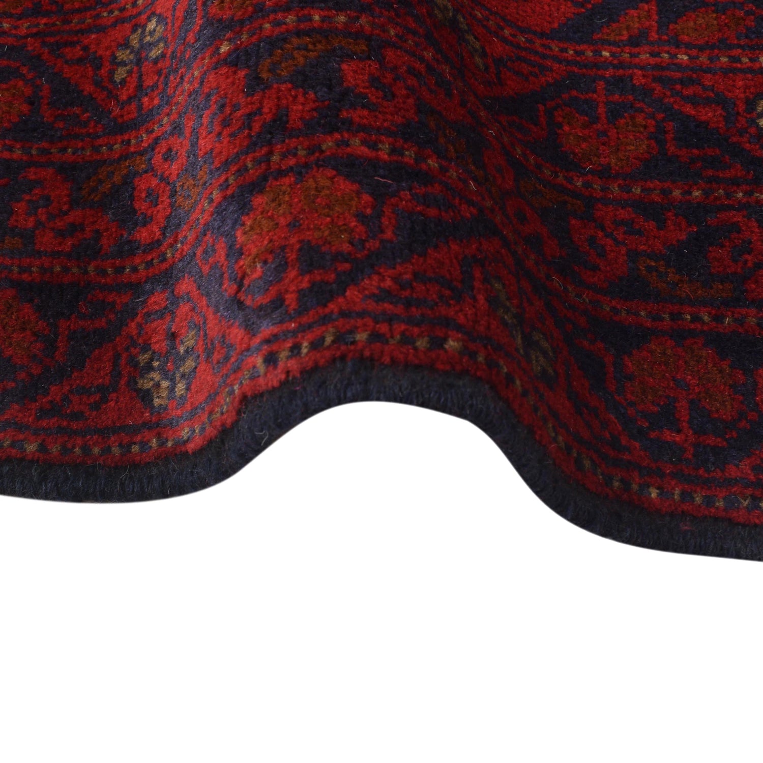 Red Color Khal Mohammadi Carpet 4' 10" x 6' 5" (ft) - No. B30060