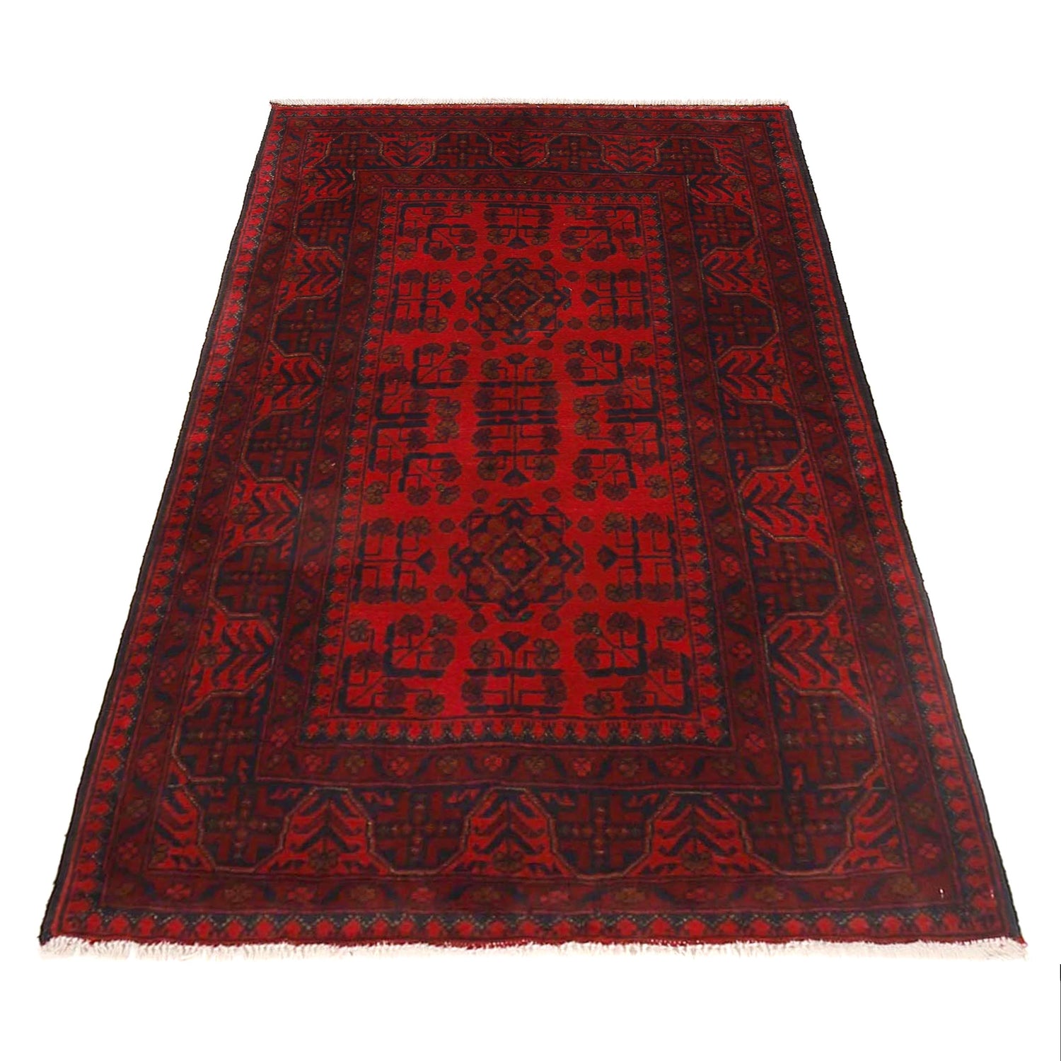 Handmade Khal Mohammadi Carpet 3' 1" x 5' 0" (ft) - No. B30200