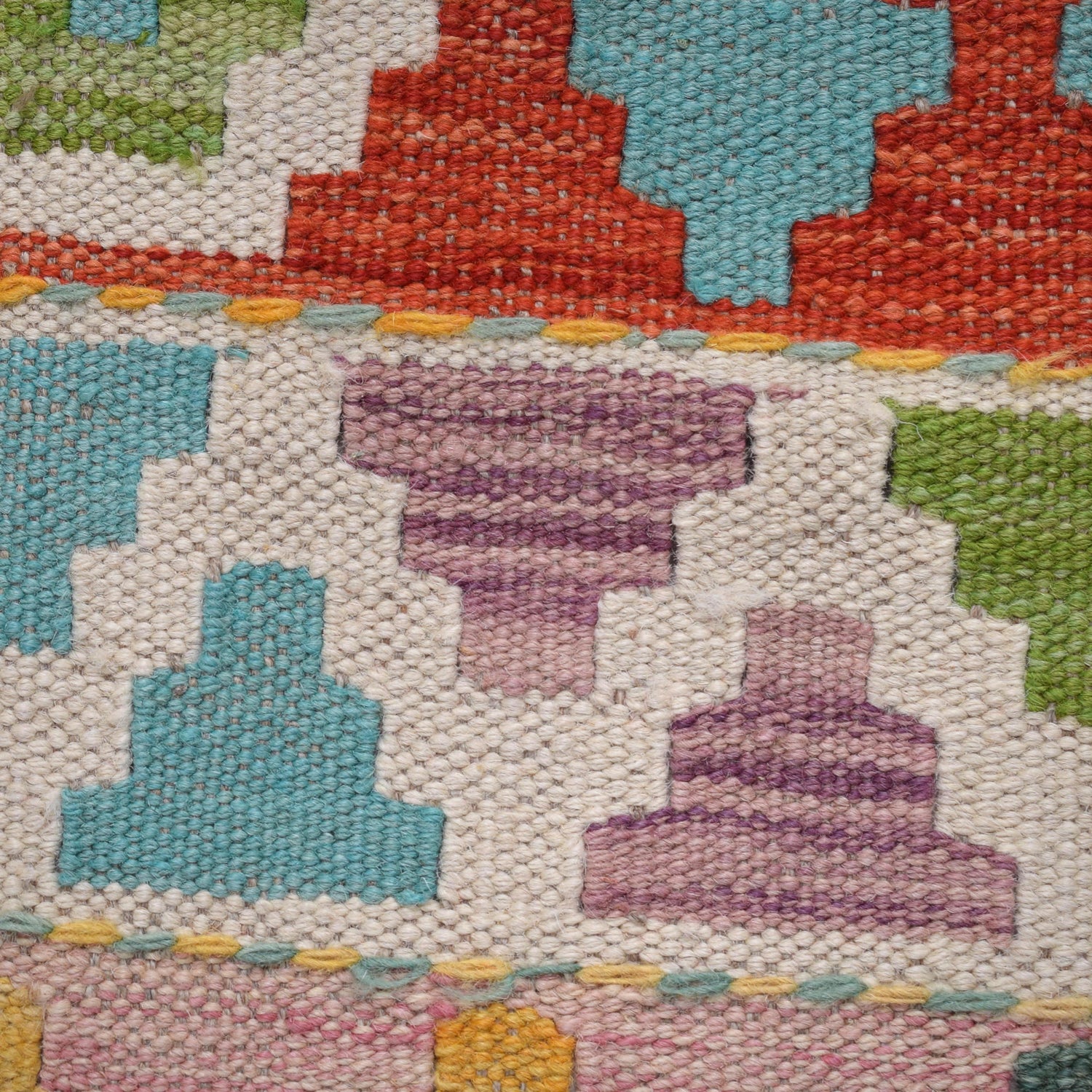 Handmade Vegetable Kilim 6' 0" x 8' 4" (ft) - No. B30455