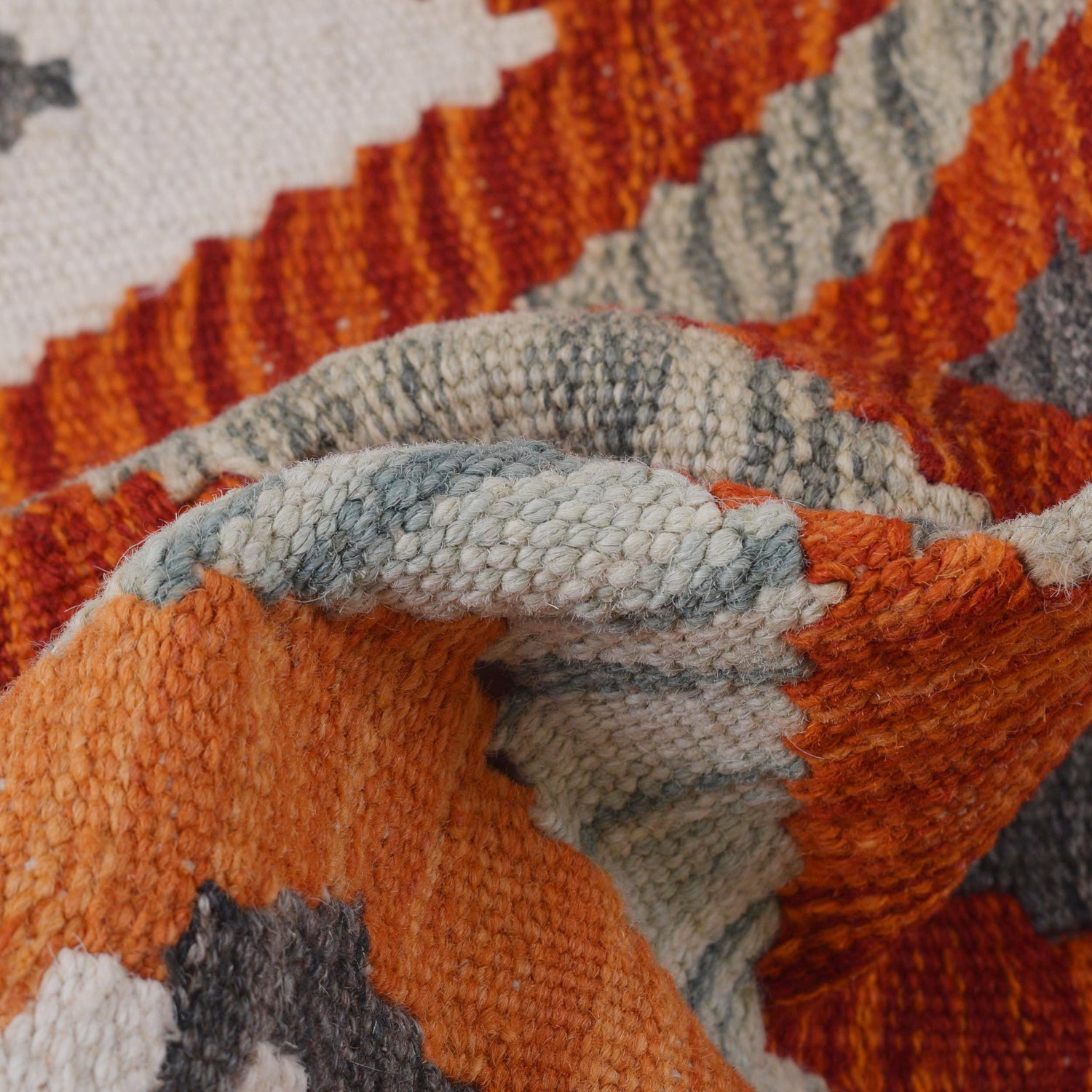 Vegetable Kelim Runner 2' 1" x 6' 4" (ft)- No. B30462