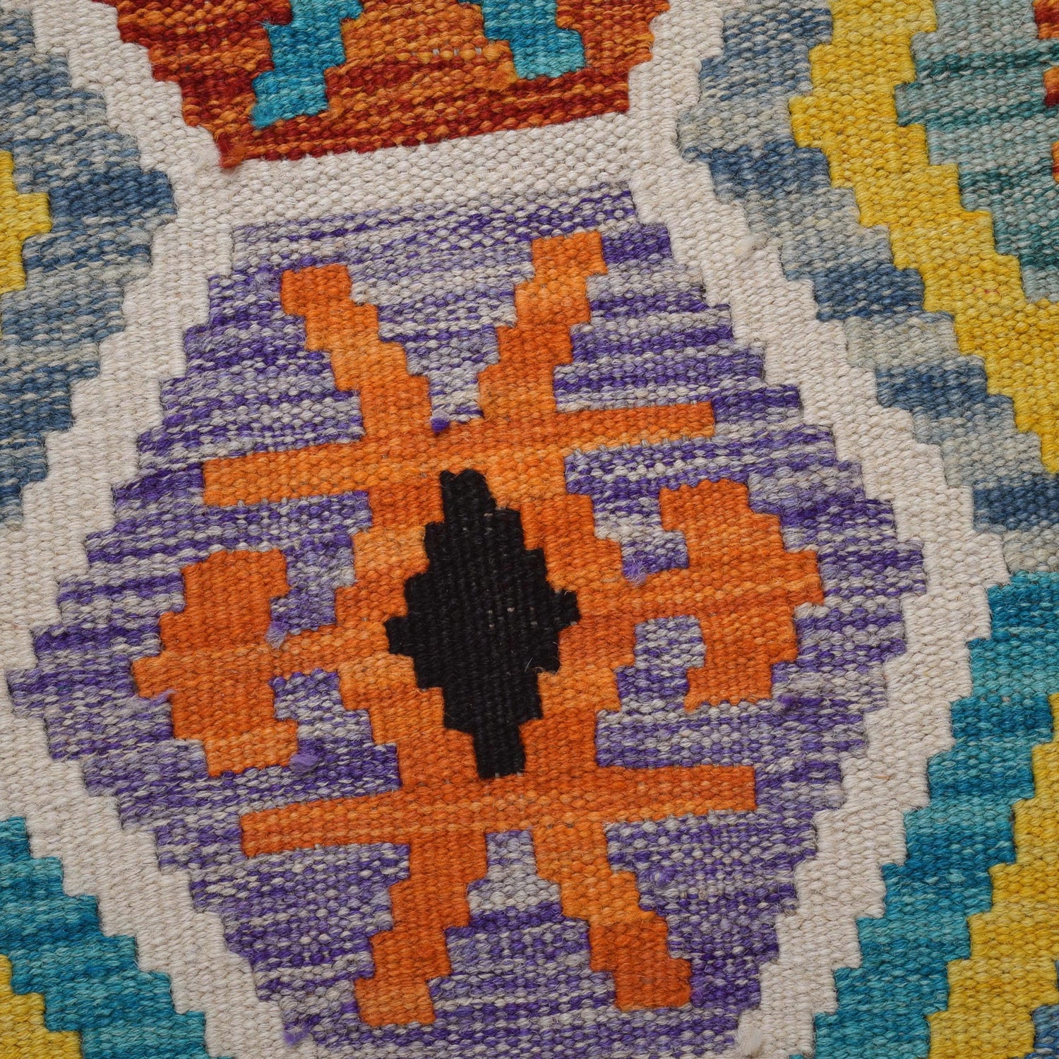 Vegetable Kilim Runner 2' 0" x 6' 5" (ft)- No. B30464