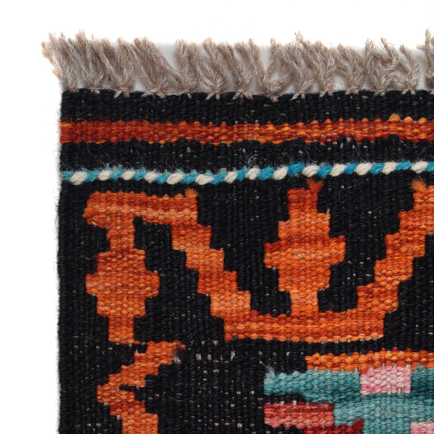 Vegetable Kelim Runner 2' 1" x 6' 7" (ft)- No. B30515