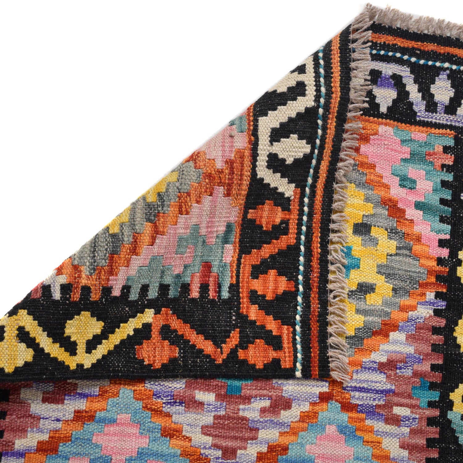 Vegetable Kelim Runner 2' 1" x 6' 7" (ft)- No. B30515