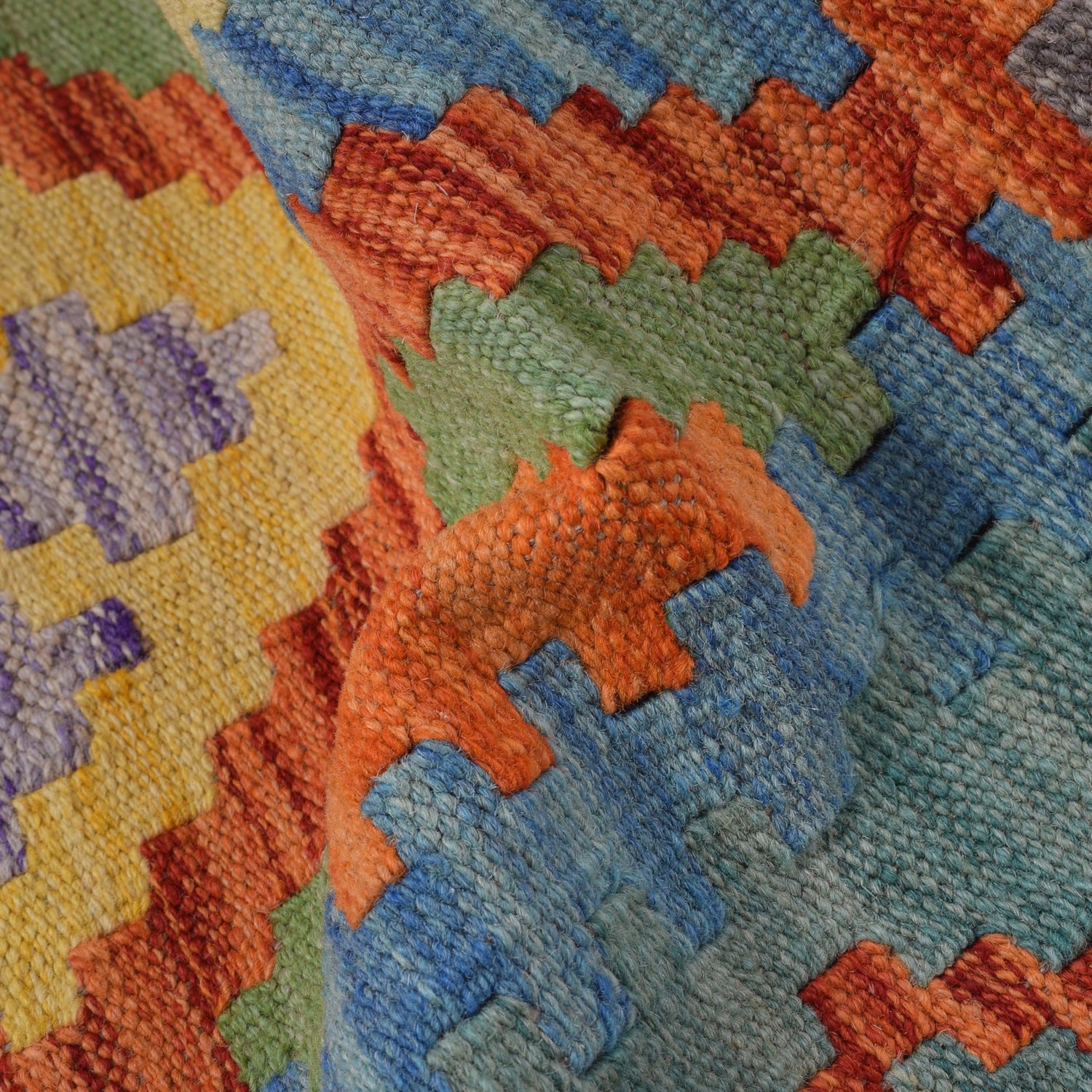 Vegetable Kilim Runner 2' 8" x 6' 4" (ft)- No. B30523