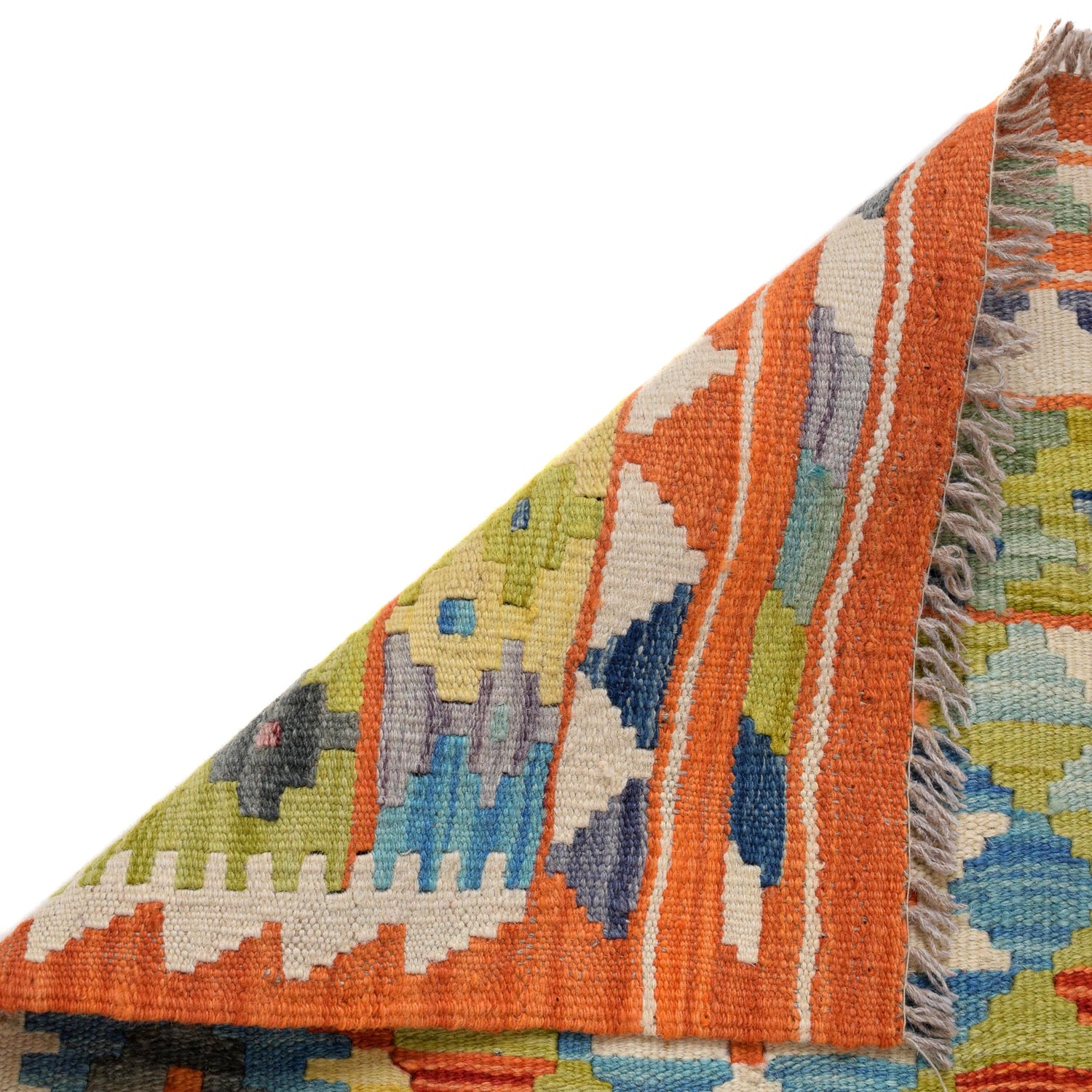 Vegetable Kilim Runner 2' 2" x 6' 3" (ft)- No. B30528