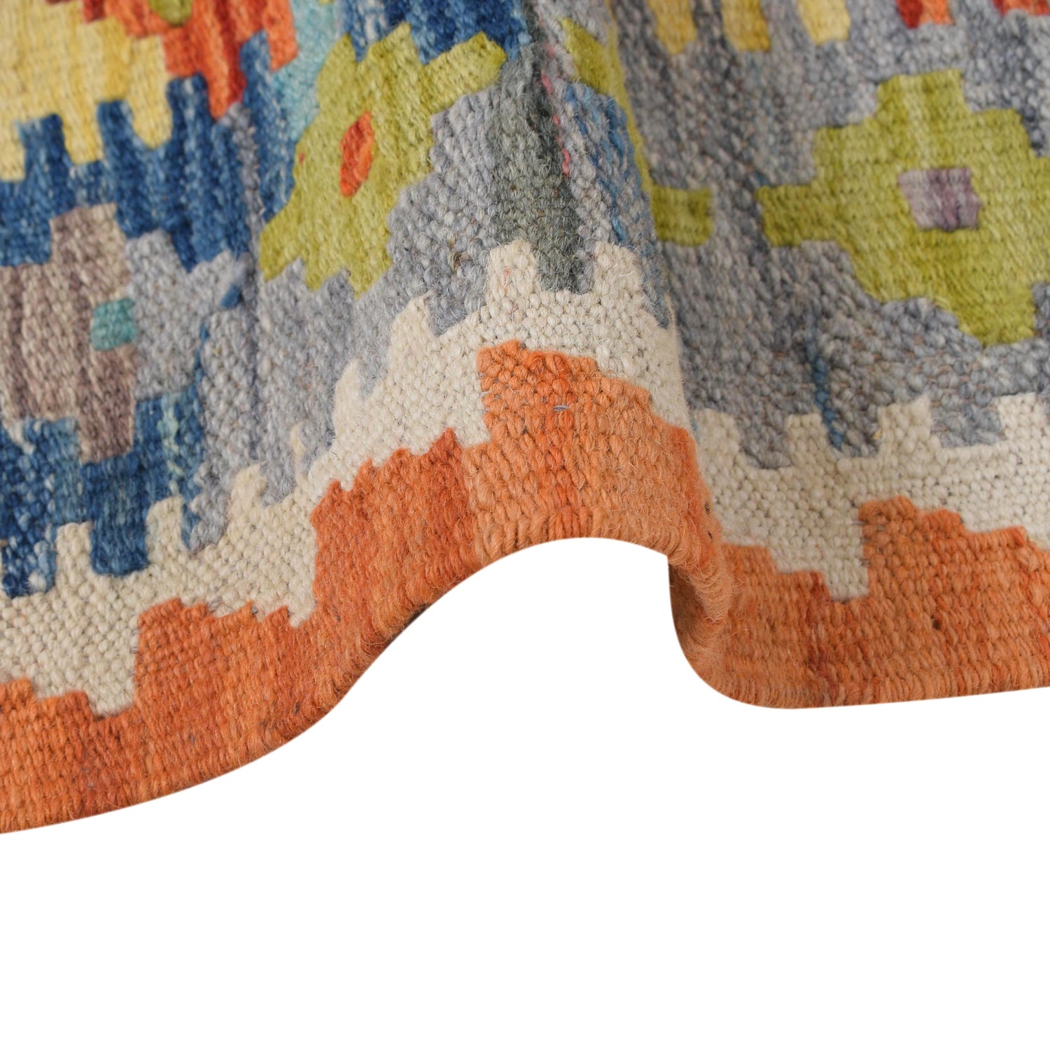 Vegetable Kilim Runner 2' 2" x 6' 3" (ft)- No. B30528