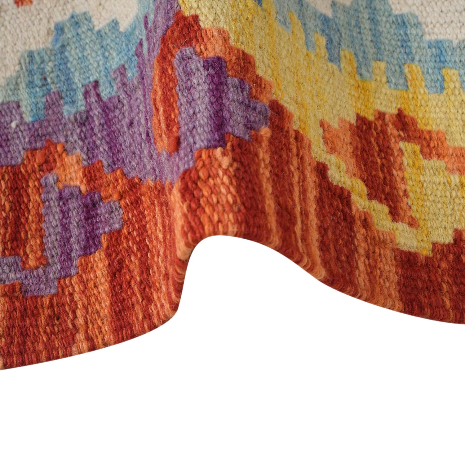 Vegetable Kelim Runner 2' 7" x 6' 5" (ft)- No. B30529