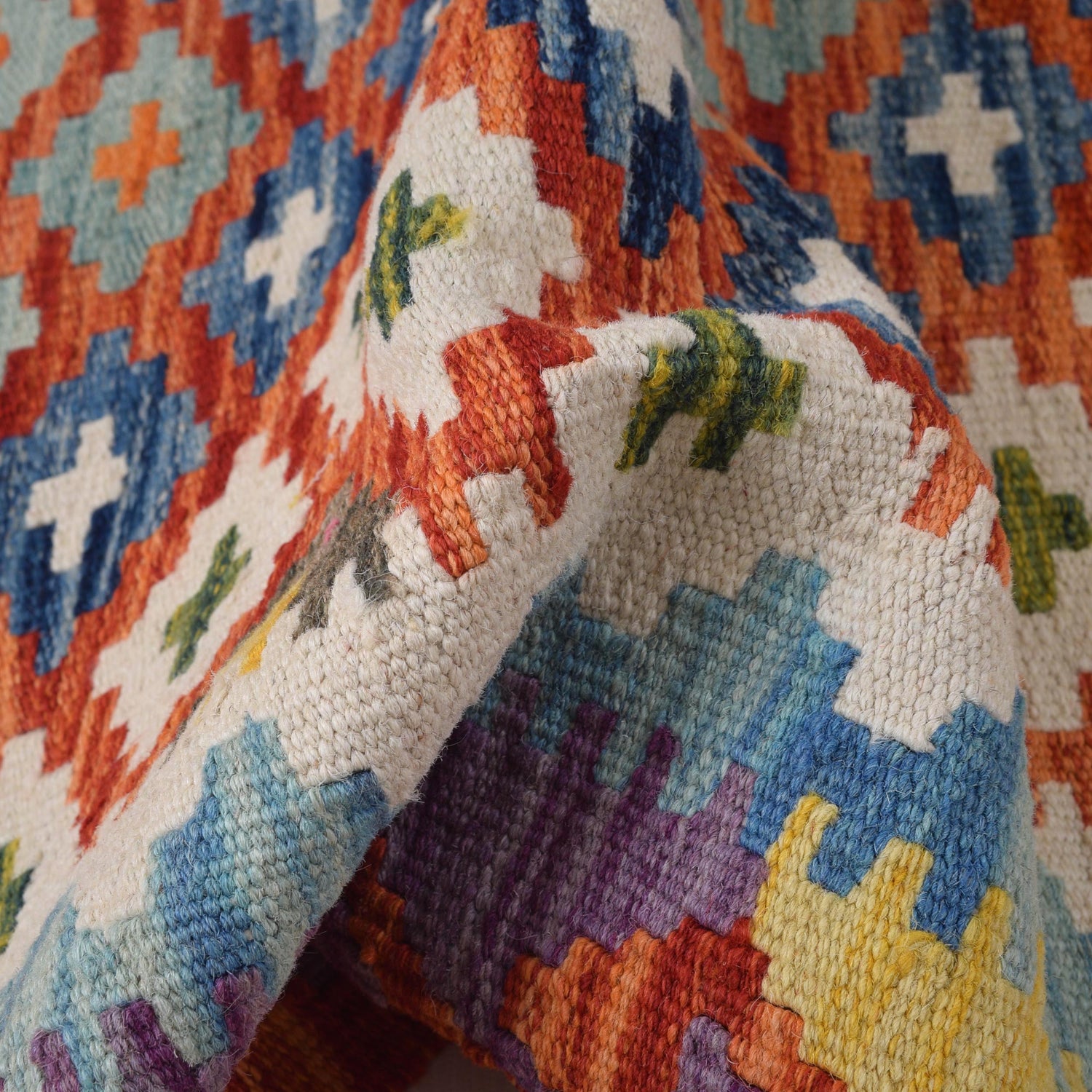 Vegetable Kelim Runner 2' 7" x 6' 5" (ft)- No. B30529