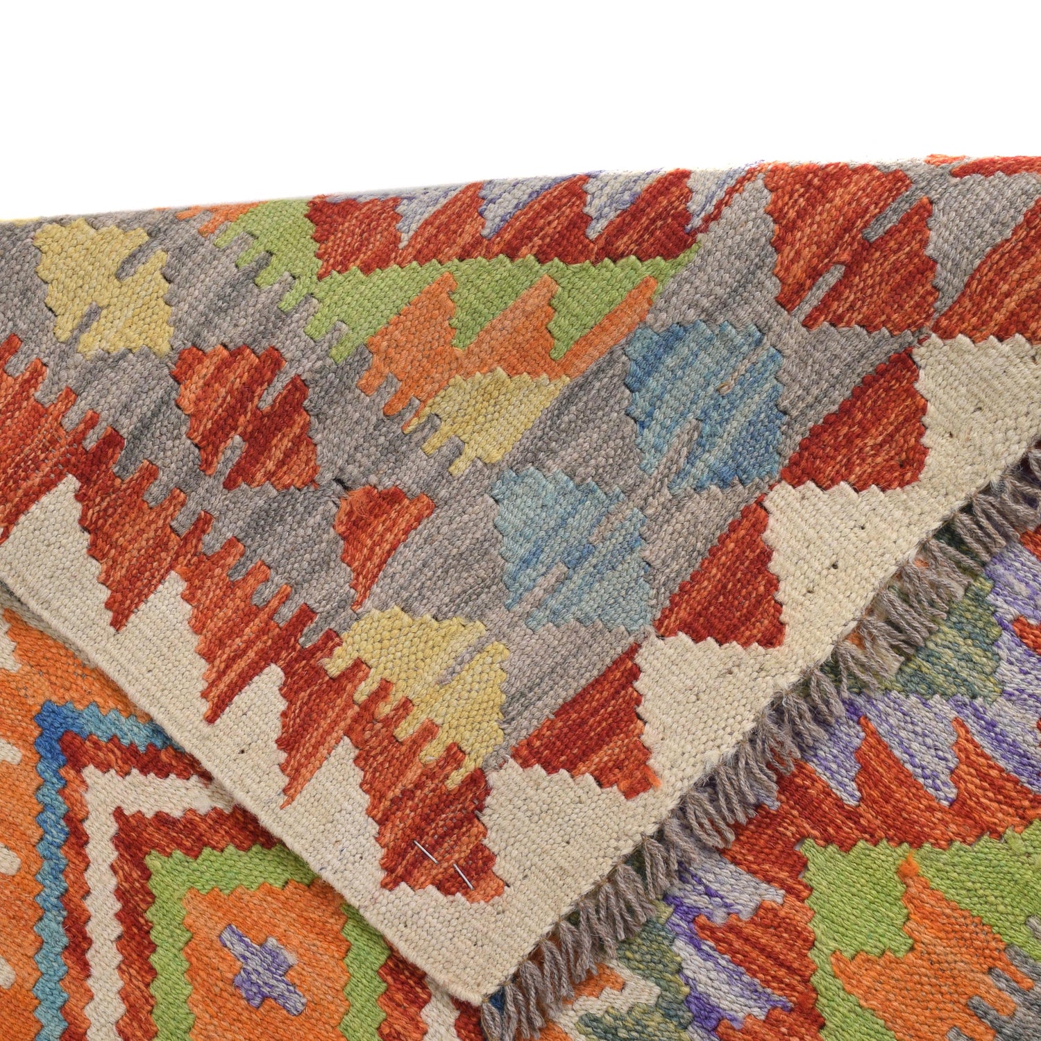 Vegetable Kilim Runner 2' 5" x 6' 2" (ft)- No. B30544