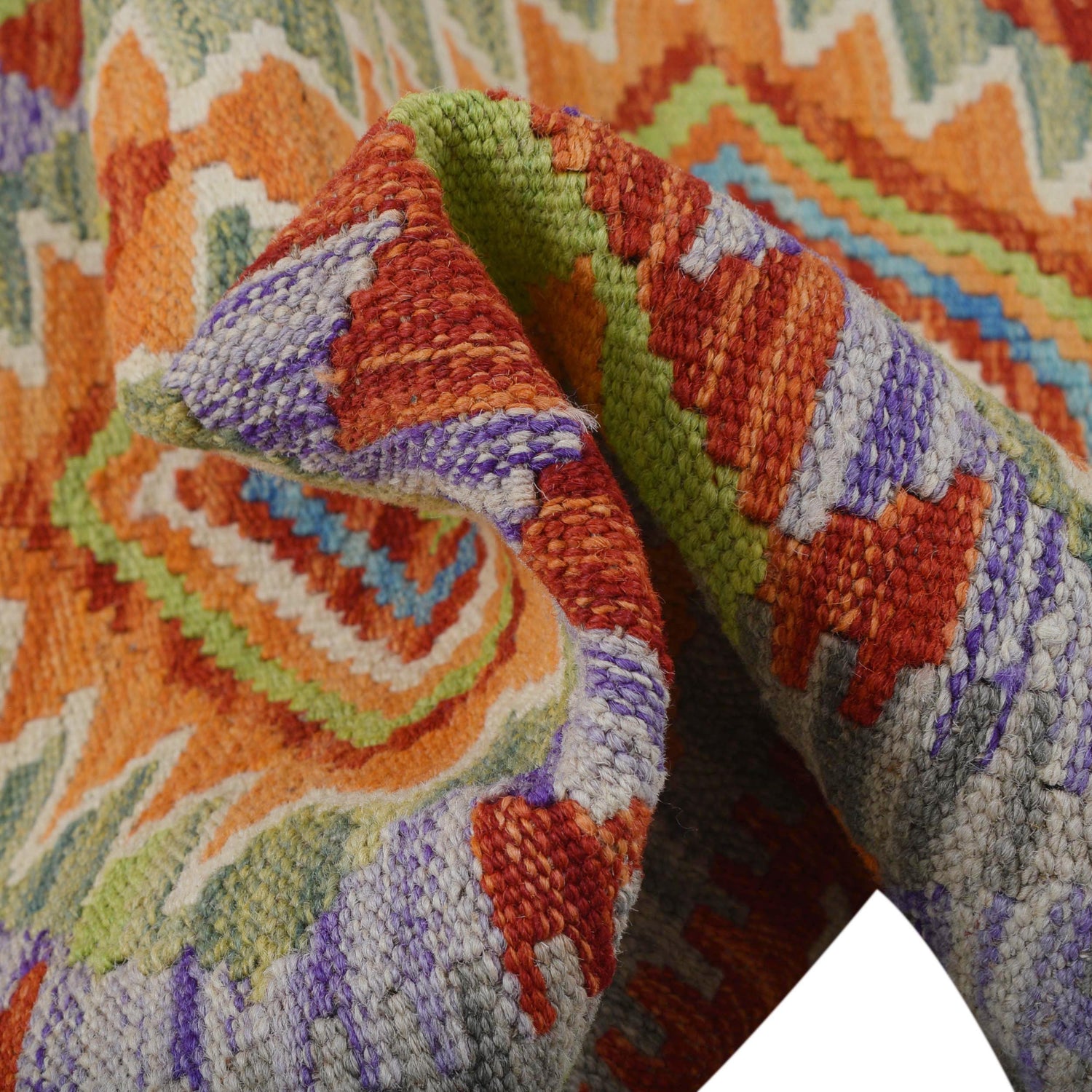 Vegetable Kilim Runner 2' 5" x 6' 2" (ft)- No. B30544