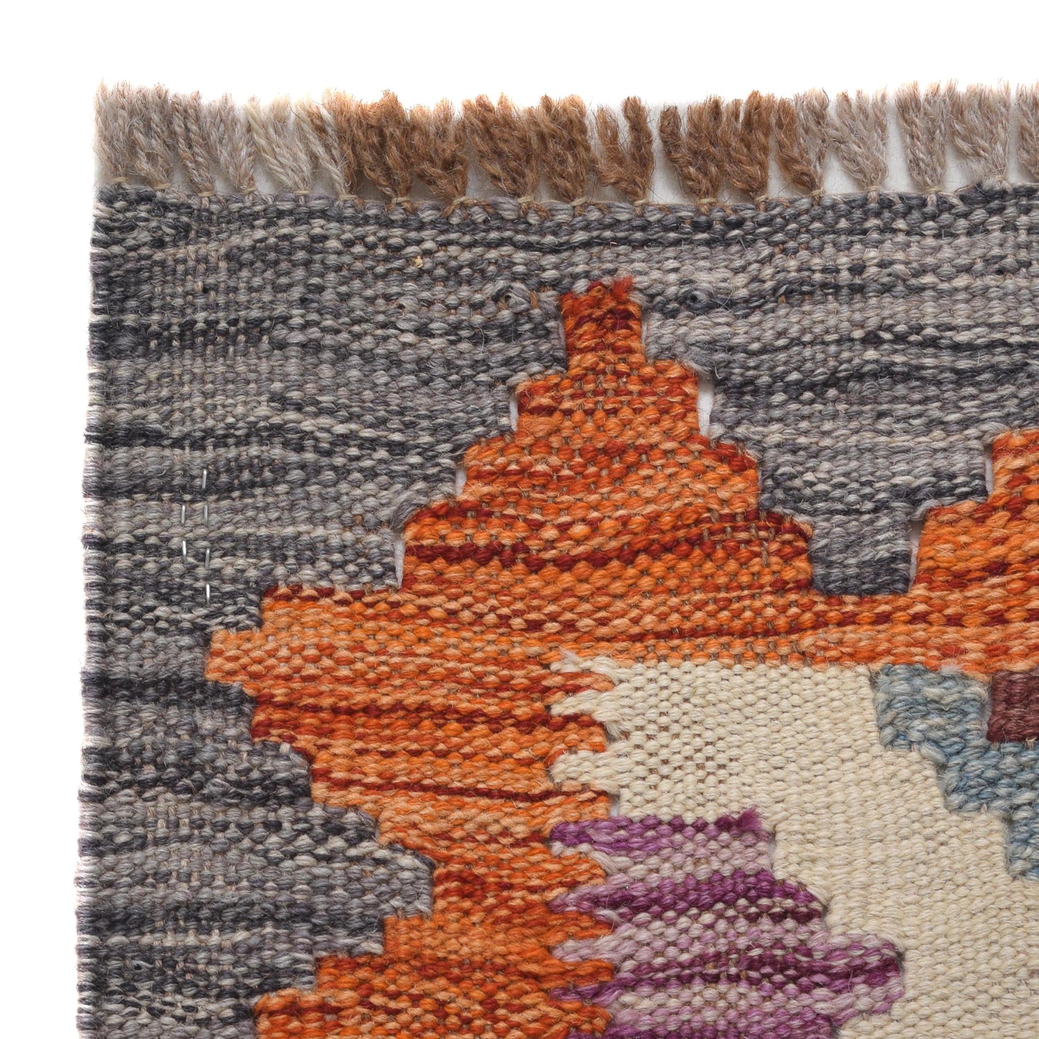 Vegetable Kilim Runner 2' 1" x 6' 5" (ft)- No. B30547