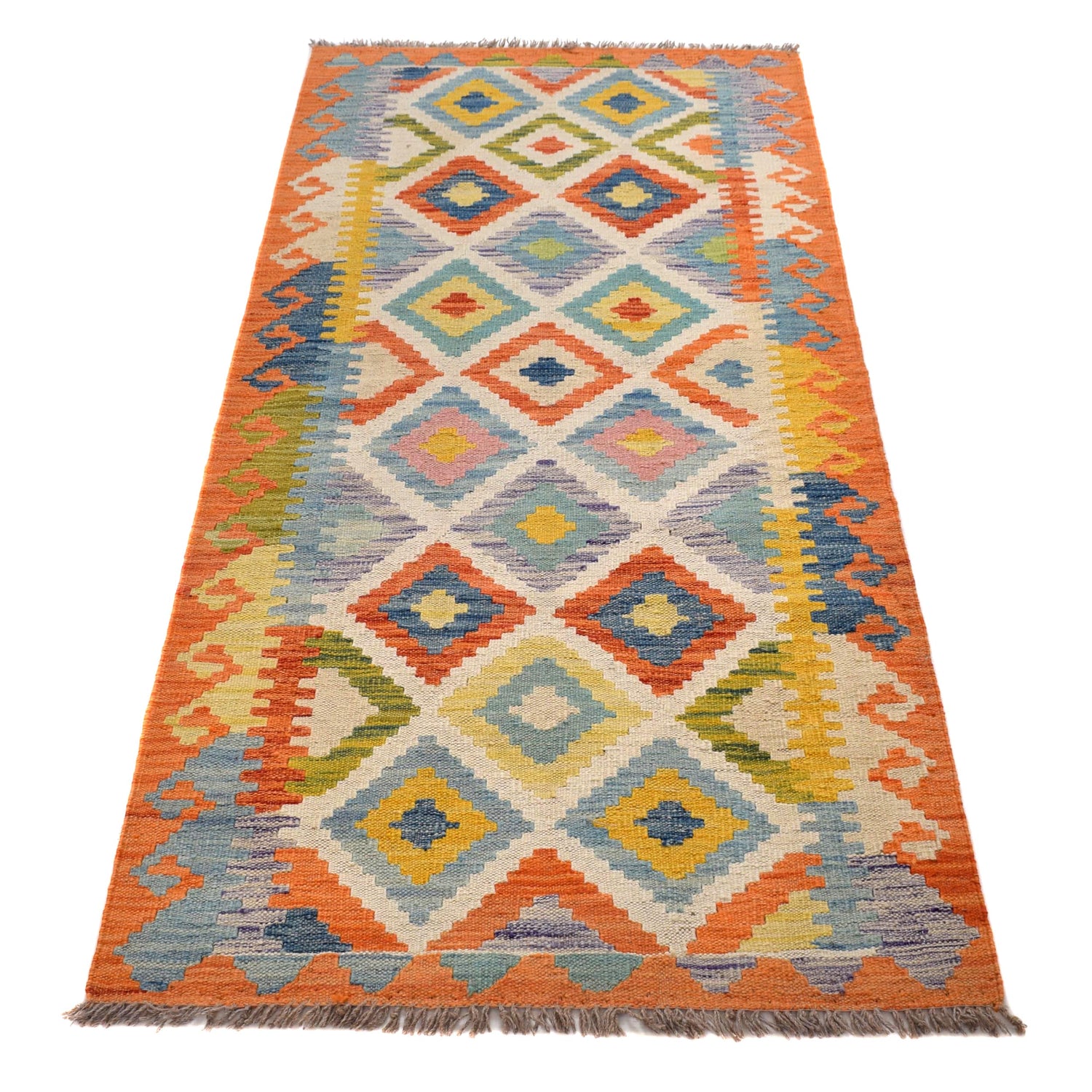 Vegetable Kilim Runner 2' 8" x 6' 9" (ft)- No. B30551