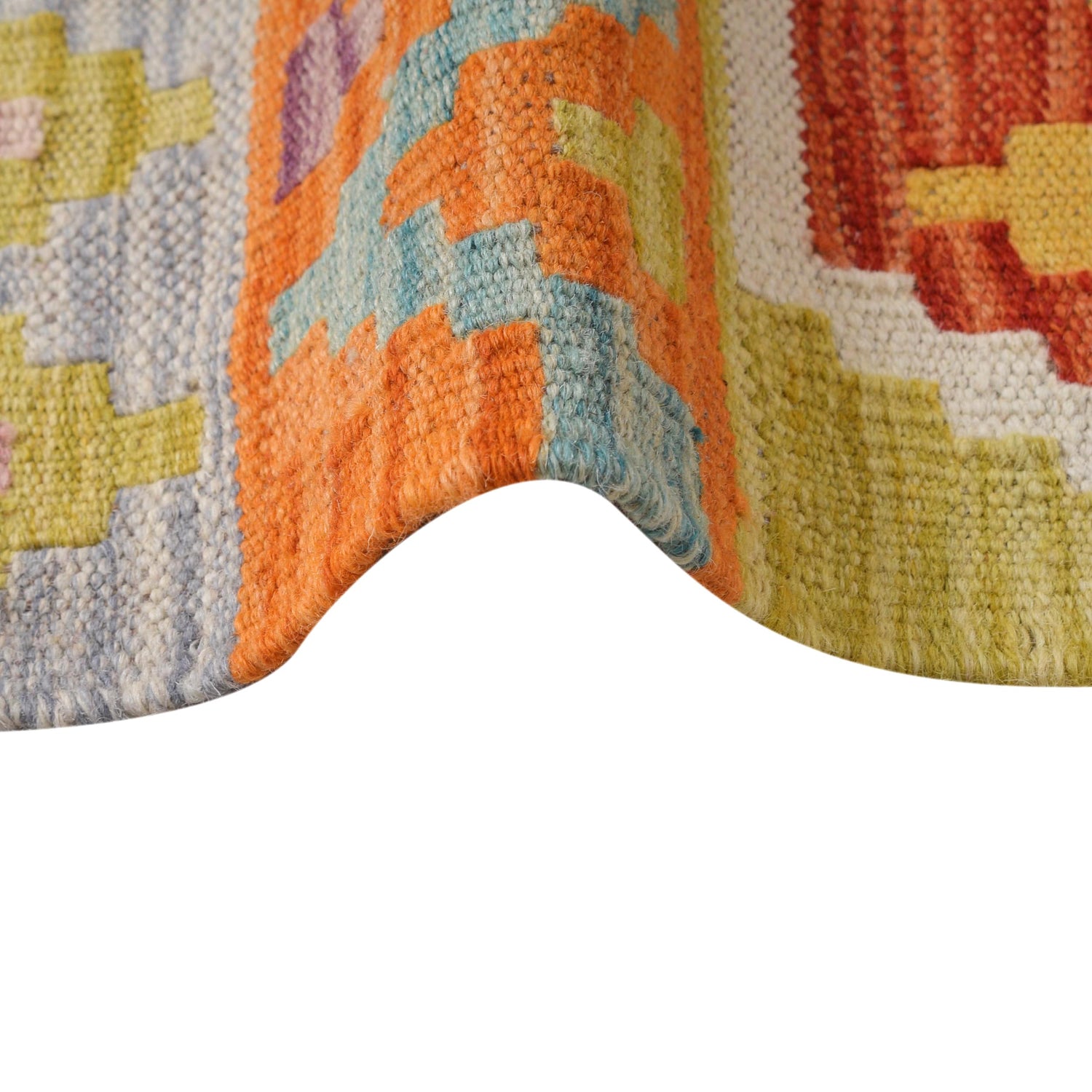 Handmade Vegetable Kilim 5' 9" x 8' 4" (ft) - No. B30568