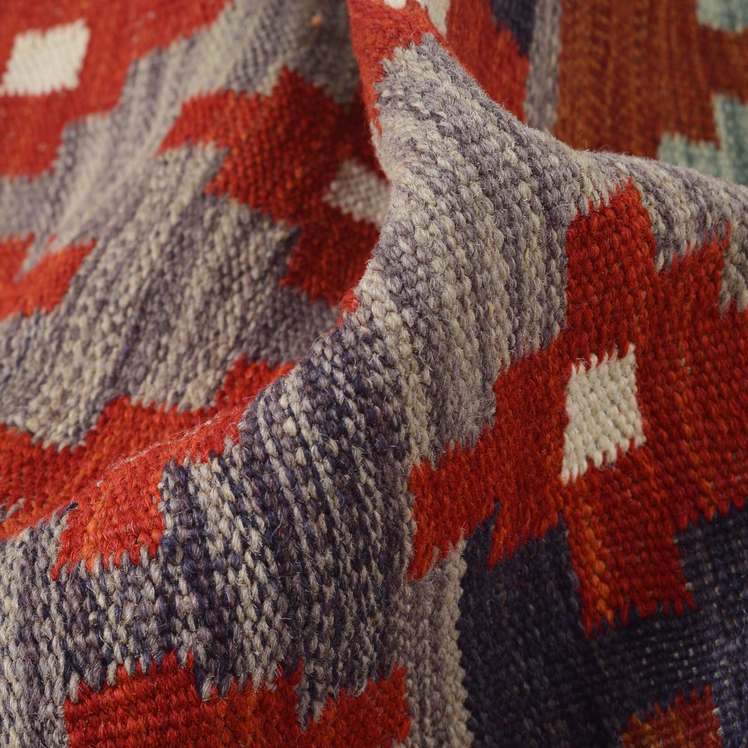 Vegetable Kelim Runner 1' 10" x 6' 4" (ft)- No. B30596