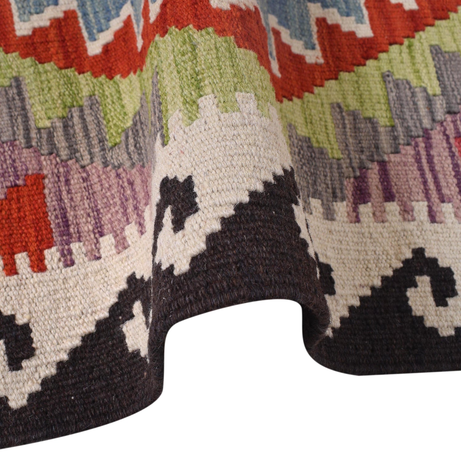 Vegetable Kelim Runner 2' 3" x 5' 3" (ft)- No. B30603