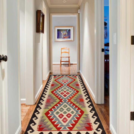 Vegetable Kelim Runner 2' 3" x 5' 3" (ft)- No. B30603