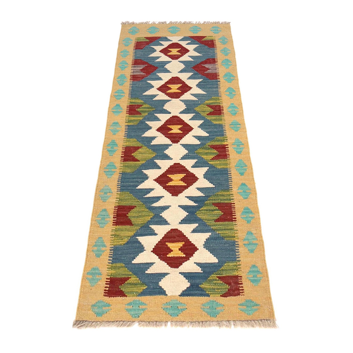 Vegetable Kelim Runner 1' 8" x 4' 10" (ft)- No. B30605