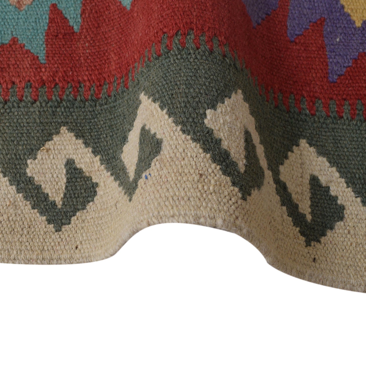 Vegetable Kilim Runner 1' 9" x 5' 2" (ft)- No. B30615