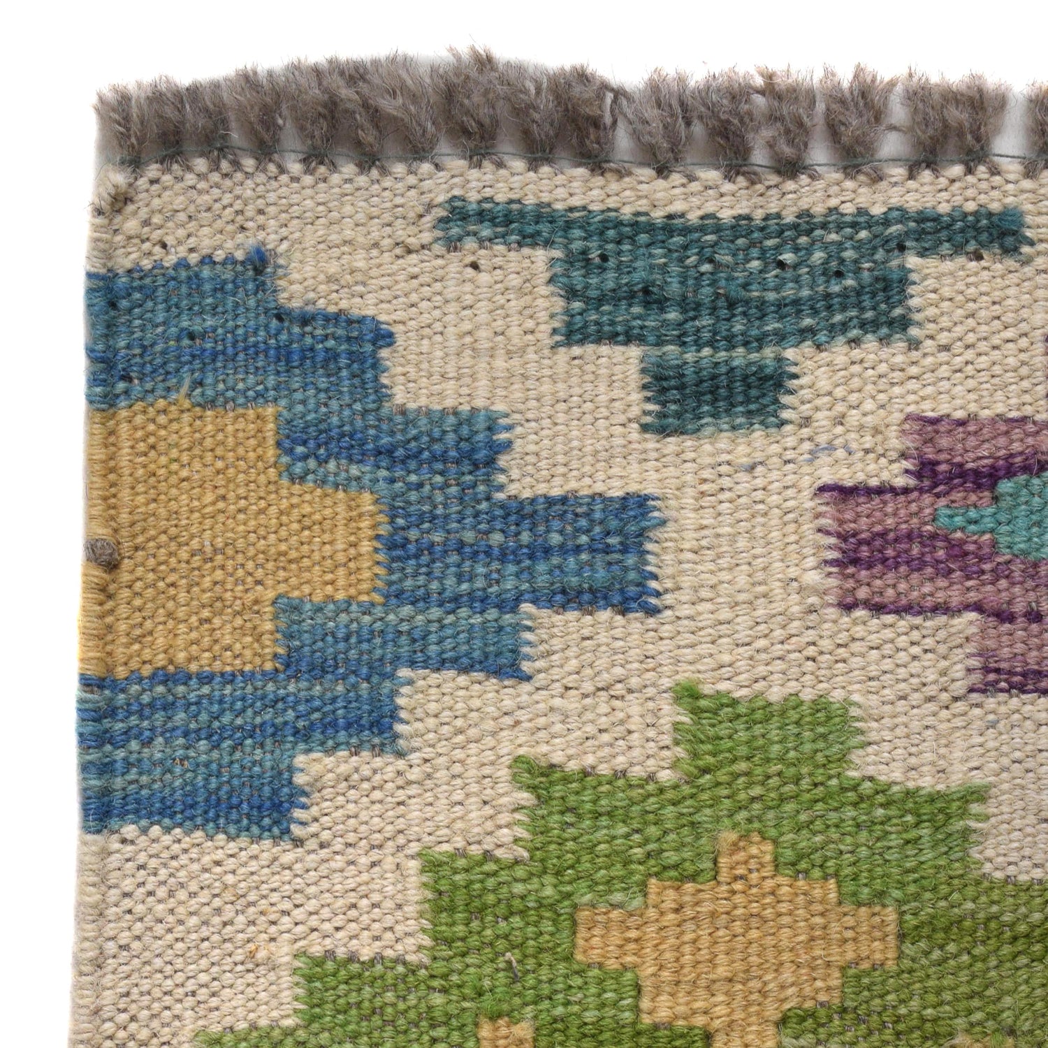 Vegetable Kilim Runner 1' 5" x 5' 1" (ft)- No. B30621