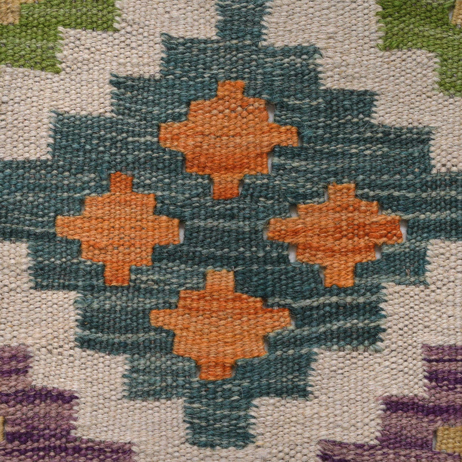 Vegetable Kilim Runner 1' 5" x 5' 1" (ft)- No. B30621