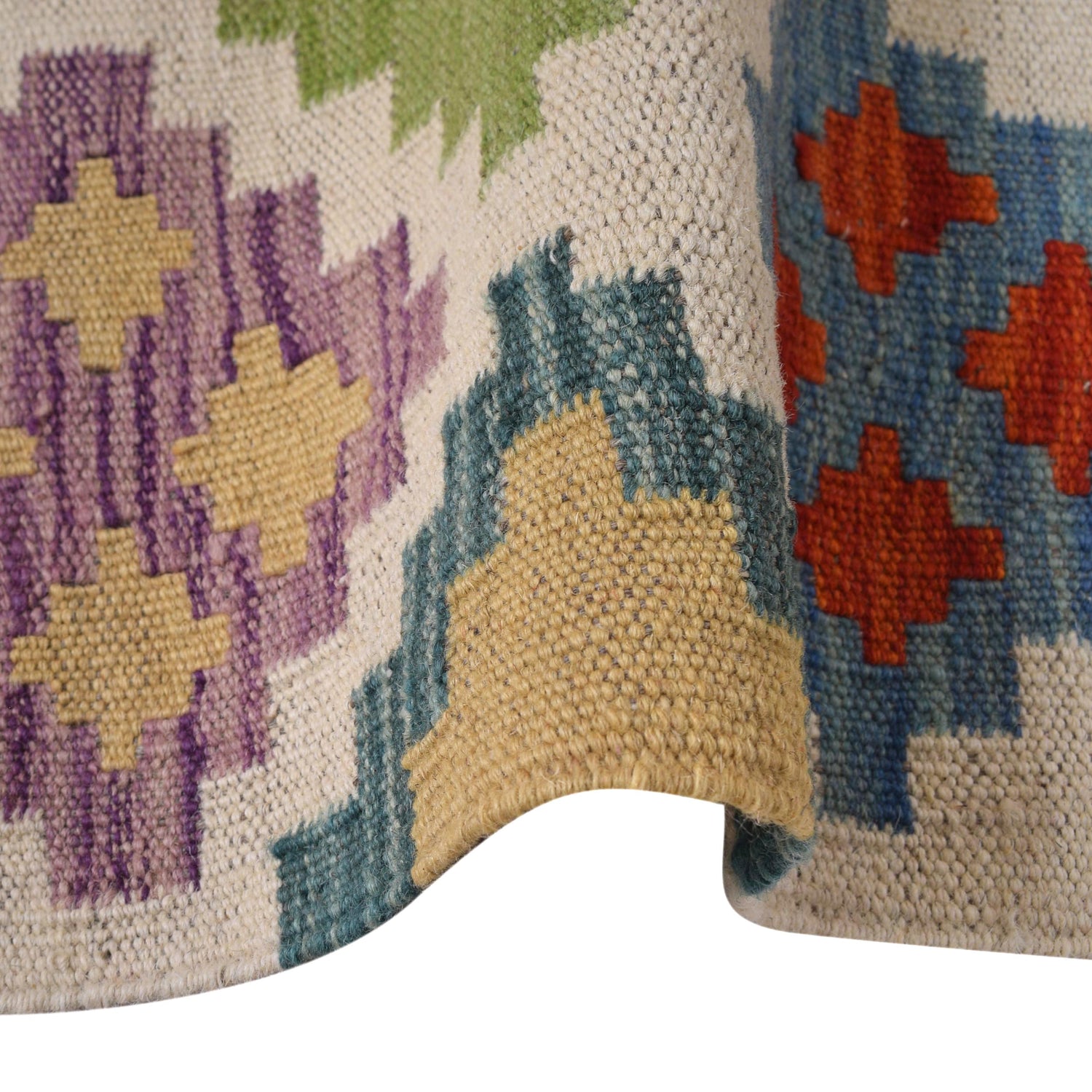 Vegetable Kilim Runner 1' 5" x 5' 1" (ft)- No. B30621