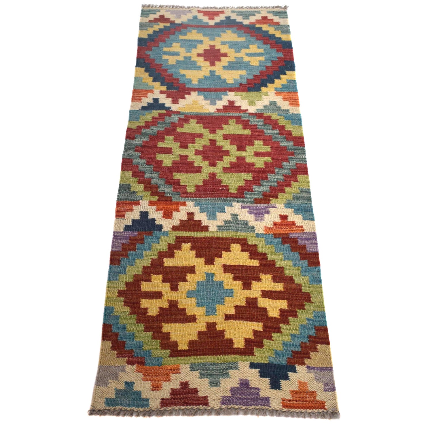 Vegetable Kilim Runner 1' 8" x 4' 11" (ft)- No. B30622