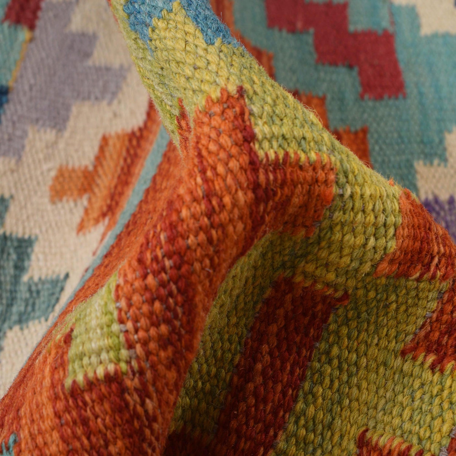 Vegetable Kelim Runner 1' 8" x 4' 9" (ft)- No. B30623