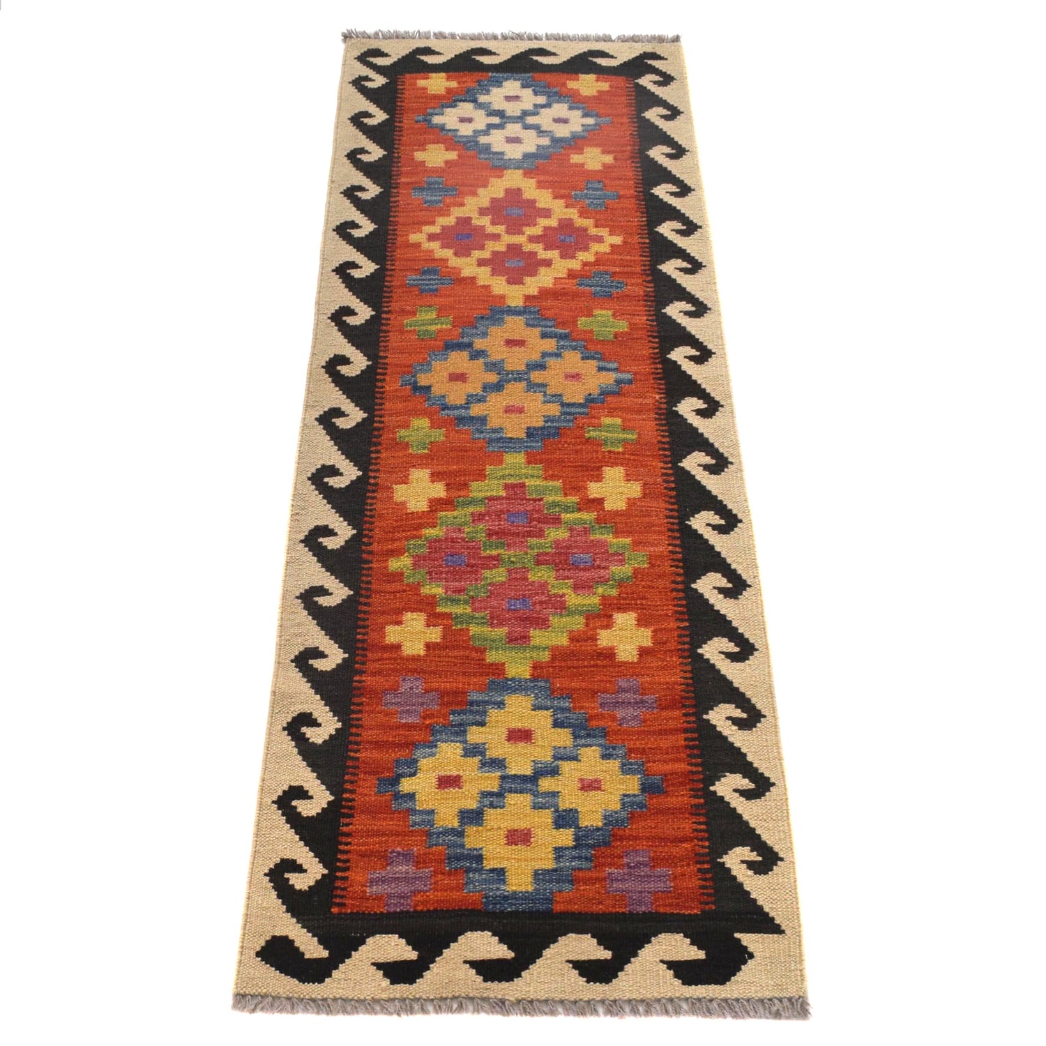 Vegetable Kelim Runner 1' 8" x 4' 11" (ft)- No. B30624